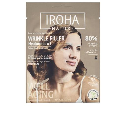 WRINKLE FILLER & ANTI-AGE wrinkle filler face & neck mask 30 ml