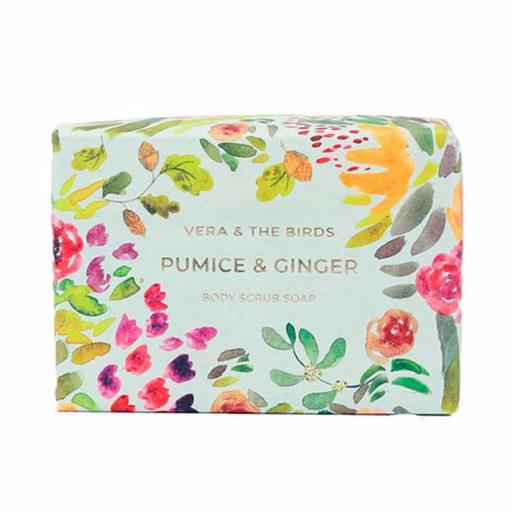 PUMICE & GINGER body scrub soap 100 gr [0]