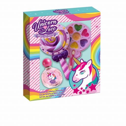 Maquillaje infantil UNICORN PIRULETA LOVE - CARTOON