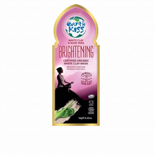 BRIGHTENING certified organic white clay mask 10 ml [0]