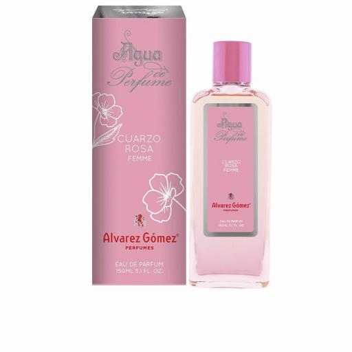 Eau de parfum CUARZO ROSA FEMME 150 ml. - ALVAREZ GOMEZ