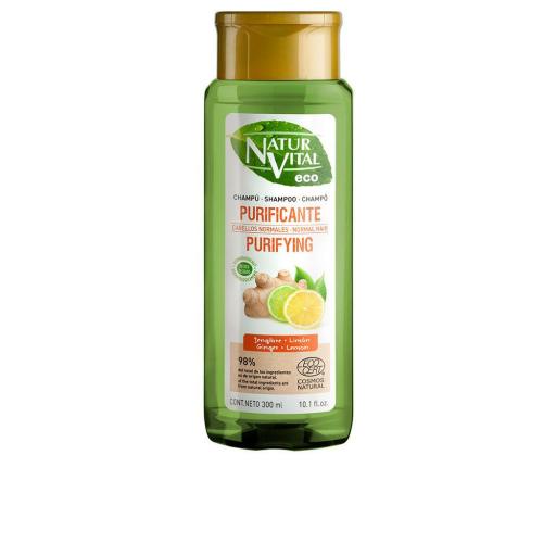 ECO PURIFICANTE jengibre y limón champú 300 ml