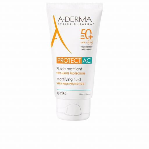 Crema matificante A-DERMA PROTECT AC SPF50+ [0]