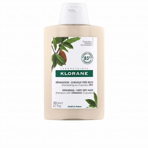 AL CUPUAÇU BIO champú reparador para cabello muy seco 