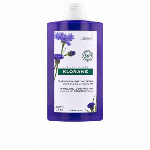 A LA CENTAUREA BIO champú antiamarilleo cabello gris y rubio  [1]