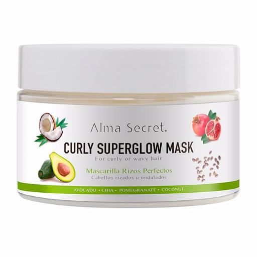 CURLY SUPERGLOW mask 250 ml