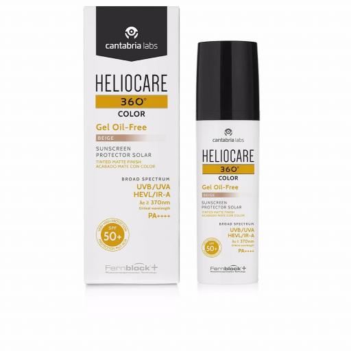 HELIOCARE 360° COLOR protector solar con color gel oil free SPF50+ 