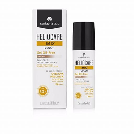 HELIOCARE 360° COLOR protector solar con color gel oil free SPF50+  [1]