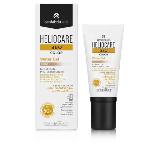 HELIOCARE 360° COLOR protector solar con color aqua gel SPF50+ 