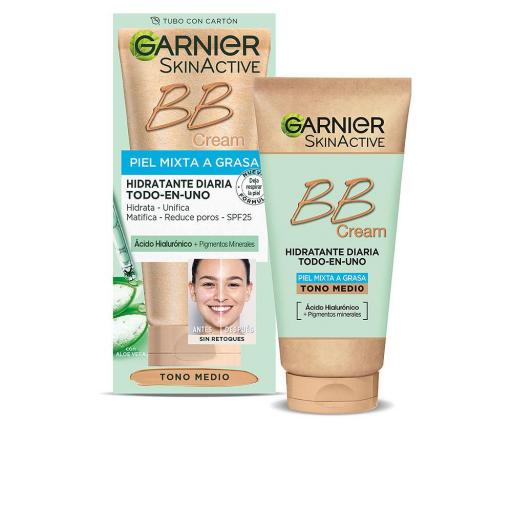 SKINACTIVE BB CREAM piel mixta a grasa hidratante diario SPF25  [1]