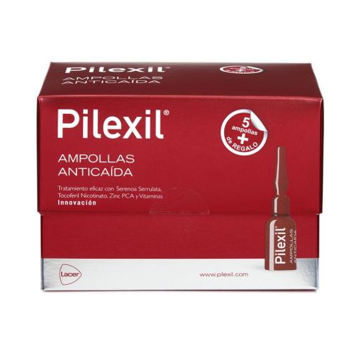 PILEXIL AMPOLLAS anticaída promo 15 + 5 de regalo 20 u