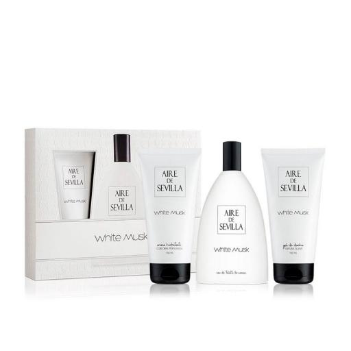 AIRE DE SEVILLA WHITE MUSK lote 3 pz [0]