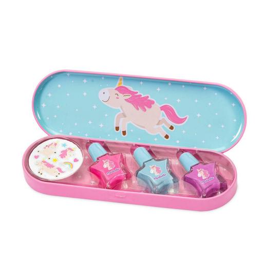 UNICORN NAIL POLSIH + STICKERS lote 4 pz [0]