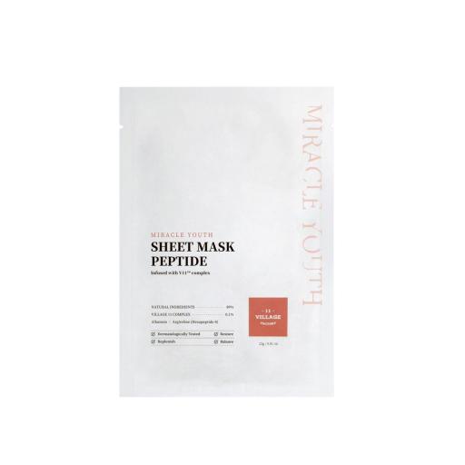 MIRACLE YOUTH sheet mask peptide 23 gr