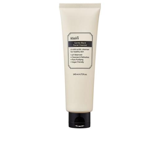 Limpiador facial GENTLE BLACK 140 ml. - KLAIRS