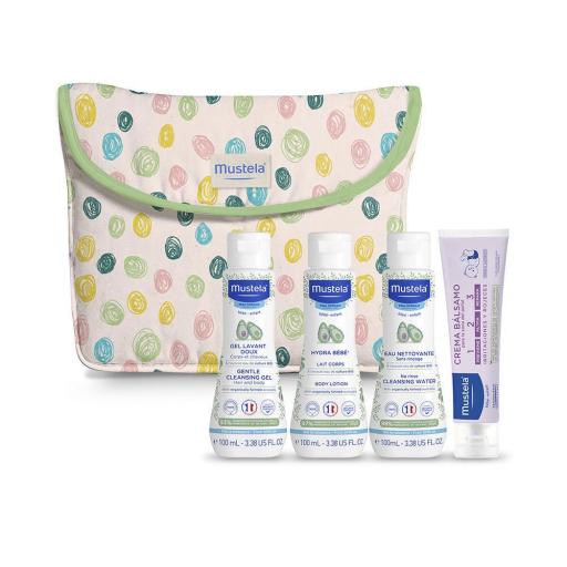 BEBÉ-NIÑO NECESER LUNARES ESTUCHE 5 pz