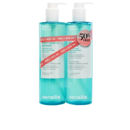 PURIFY ESSENTIAL CLEANSER gel limpiador 2 x 400 ml