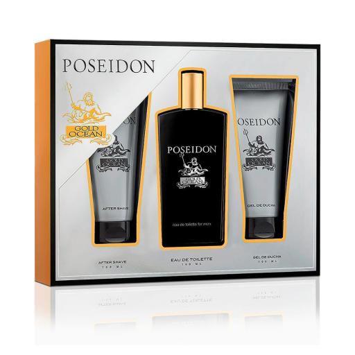 POSEIDON GOLD OCEAN FOR MEN LOTE 3 pz