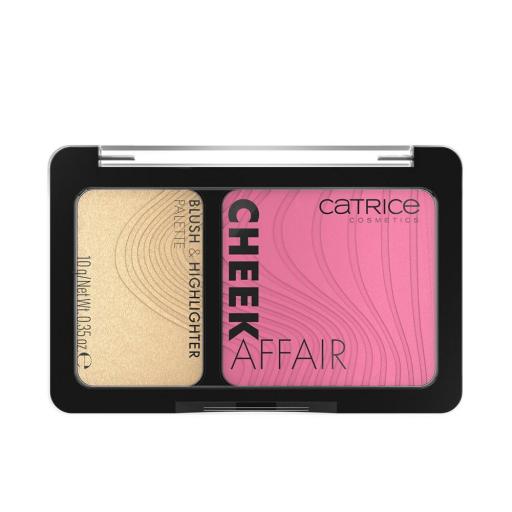 CHEEK AFFAIR blush & highlighter palette 