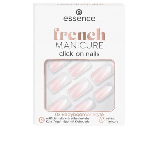 FRENCH manicure click-on nails artificiales  [1]