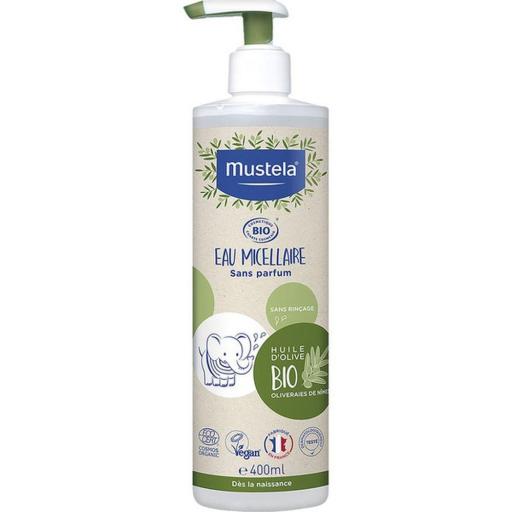 BEBÉ BIO agua micelar sin aclarado 400 ml