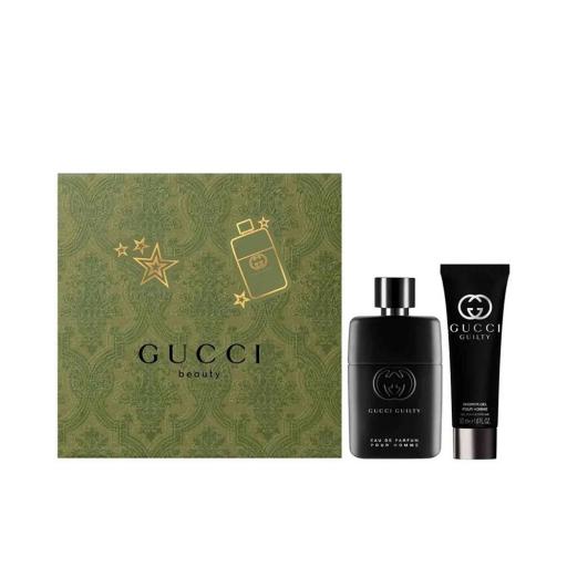 GUCCI GUILTY POUR HOMME PARFUM LOTE 2 pz