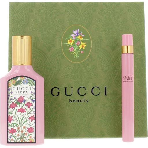 GUCCI FLORA GORGEOUS GARDENIA ESTUCHE 2 pz