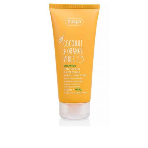 COCONUT & ORANGE VIBES champú hidratante y refrescante 200 ml