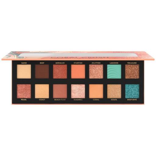 CORAL CRUSH paleta de sombras de ojos #030-under the sea 10,6 gr