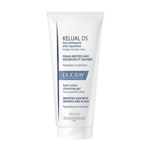 KELUAL DS gel limpiador facial para piel irritada 200 ml