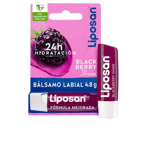 LIPOSAN BLACKBERRY SHINE bálsamo labial 4,8 gr [0]