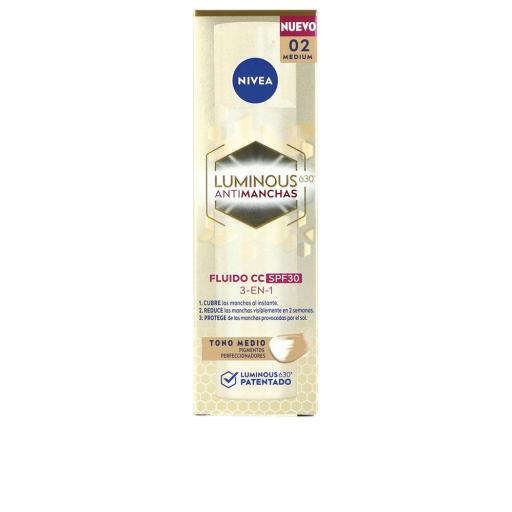 LUMINOUS 630º ANTIMANCHAS CC fluido SPF30 