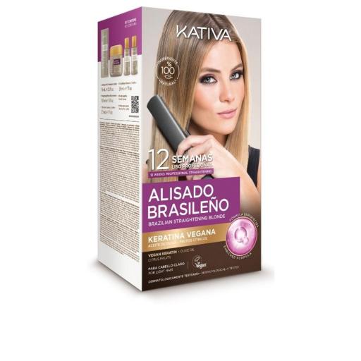 KATIVA PROFESIONAL ALISADO BRASILENO PRO BLONDE ESTUCHE 6 pz [0]