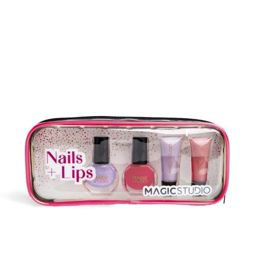 Estuche infantil labios & uñas COLORFUL - MAGIC STUDIO