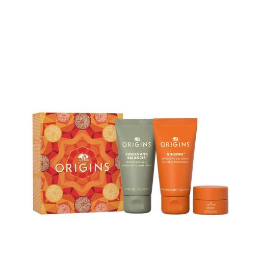 GINZING ENERGIZING GEL CREMA CON CAFEÍNA + NICAINAMIDA ESTUCHE 3 pz