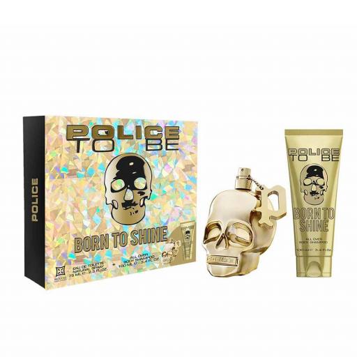 TO BE BORN TO SHINE FOR MAN ESTUCHE 2 pz