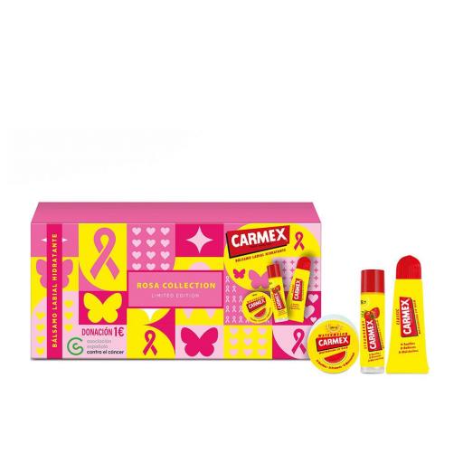 CAJA SOLIDARIA CARMEX 3 pz