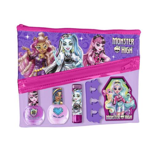 MONSTER HIGH BELLEZA ESTUCHE 5 pz