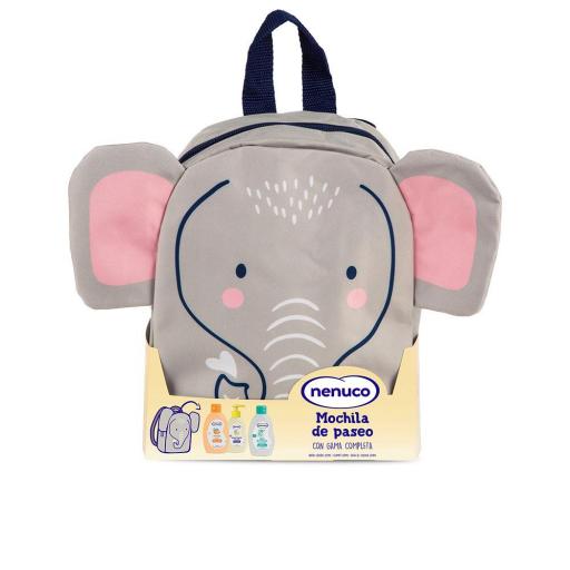 MOCHILA ELEFANTITO ESTUCHE 4 pz