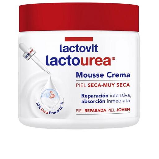 LACTO-UREA MOUSSE CREME cara & cuerpo 400 ml