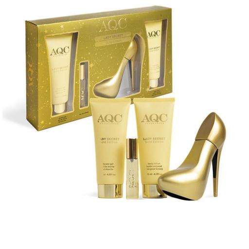 LADY SECRET GOLD EDITION ESTUCHE 4 pz
