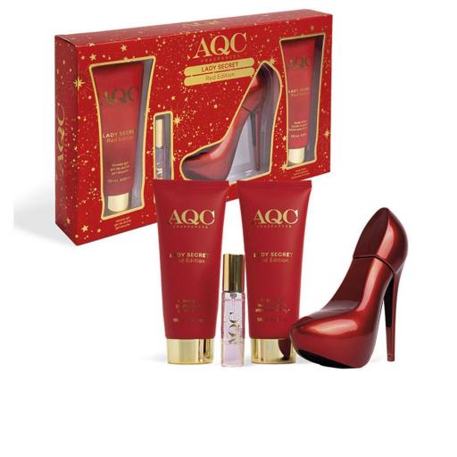 LADY SECRET RED EDITION ESTUCHE 4 pz