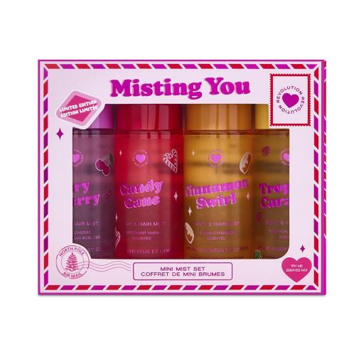 I HEART REVOLUTION MISTING YOU BODY MIST ESTUCHE 4 pz