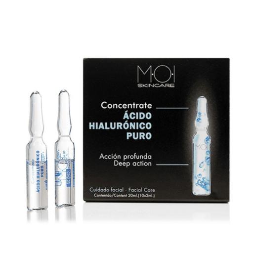 ÁCIDO HIALURÓNICO PURO ampollas faciales 10 x 2 ml