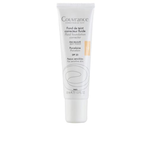 COUVRANCE base de maquillaje fluida pieles sensibles 