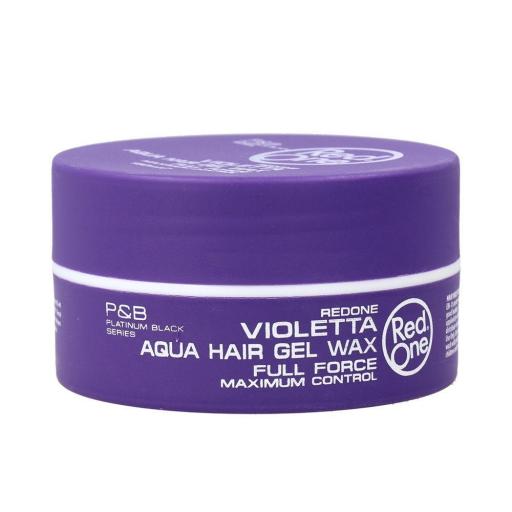 VIOLETTA AQUA HAIR GEL WAX cera fijación fuerte 150 ml