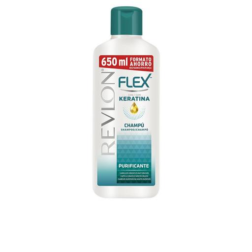 FLEX KERATIN purificante cabello graso champú 650 ml [0]