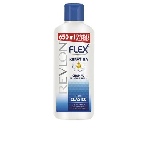 FLEX KERATIN cuidado clásico champú 650 ml