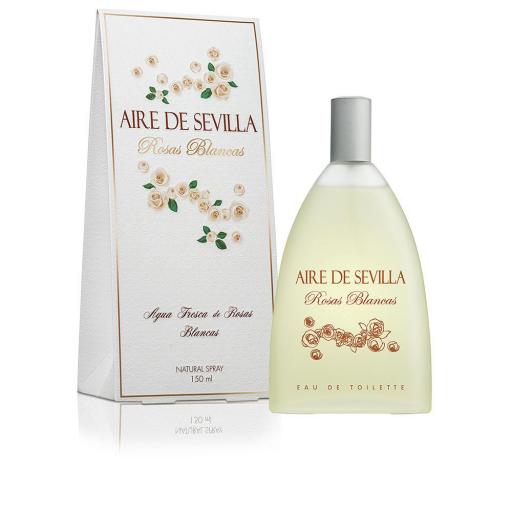 AIRE DE SEVILLA ROSAS BLANCAS eau de toilette vaporizador 150 ml