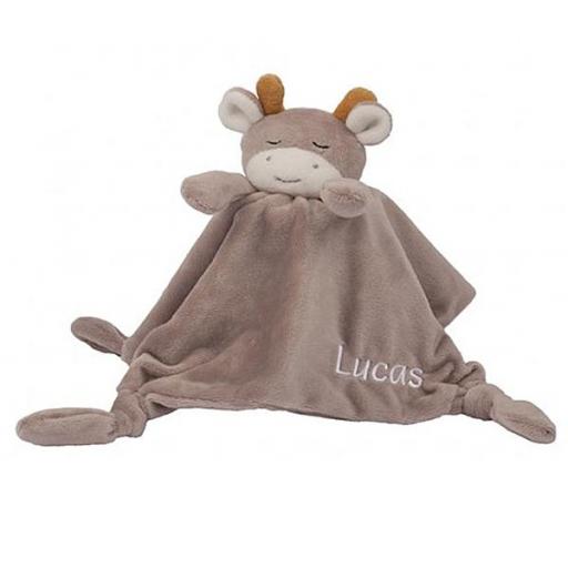 DouDou Sonajero Bebé Personalizable – Vaca Suave [0]